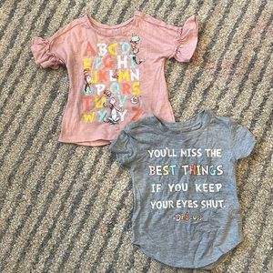 Bundle of Dr suess girls shirts